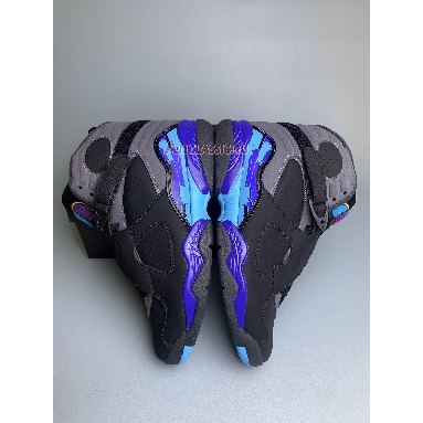 Air Jordan 8 Retro Aqua 2015 305381-025 Black/True Red-Flint Grey-Bright Concord Sneakers