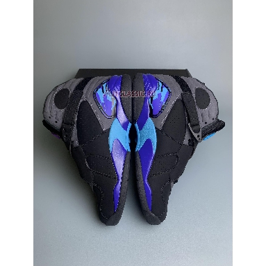 Air Jordan 8 Retro Aqua 2015 305381-025 Black/True Red-Flint Grey-Bright Concord Sneakers