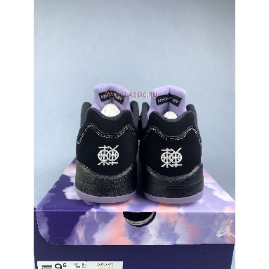 Air Jordan 5 Retro Low Dongdan DX4355-015 Black/White/Lilac Ice/Pink Rise Sneakers