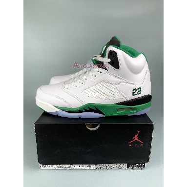 Air Jordan 5 Retro Lucky Green DD9336-103 White/Lucky Green/Black/Ice Blue Sneakers