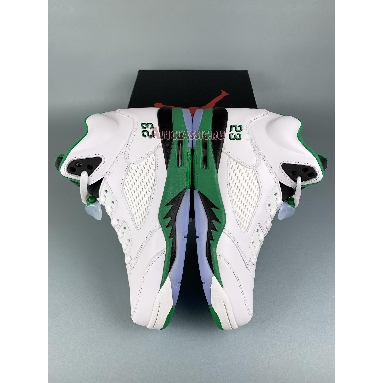 Air Jordan 5 Retro Lucky Green DD9336-103 White/Lucky Green/Black/Ice Blue Sneakers