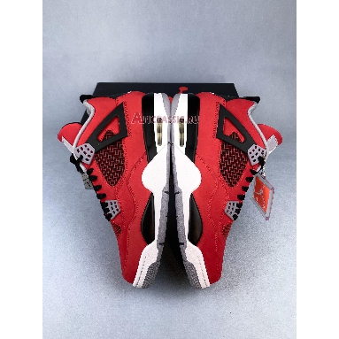 Air Jordan 4 Retro Toro Bravo 308497-603-1 Fire Red/White-Black-Cement Grey Sneakers