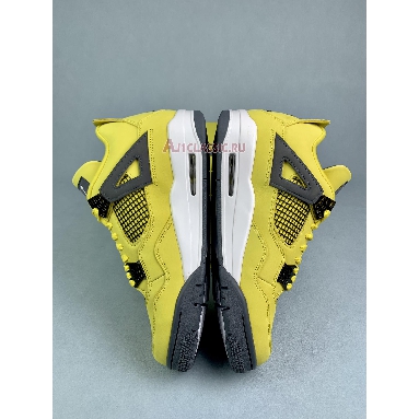 Air Jordan 4 Retro Lightning 2021 CT8527-700 Tour Yellow/Multi-Color/Multi-Color/Dark Blue Grey Sneakers