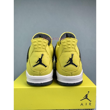 Air Jordan 4 Retro Lightning 2021 CT8527-700 Tour Yellow/Multi-Color/Multi-Color/Dark Blue Grey Sneakers