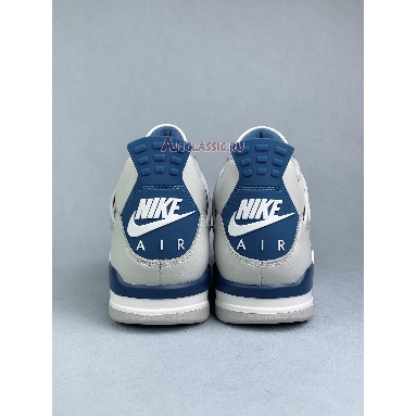 Air Jordan 4 Retro Military Blue 2024 FV5029-141 Off-White/Military Blue/Neutral Grey Sneakers