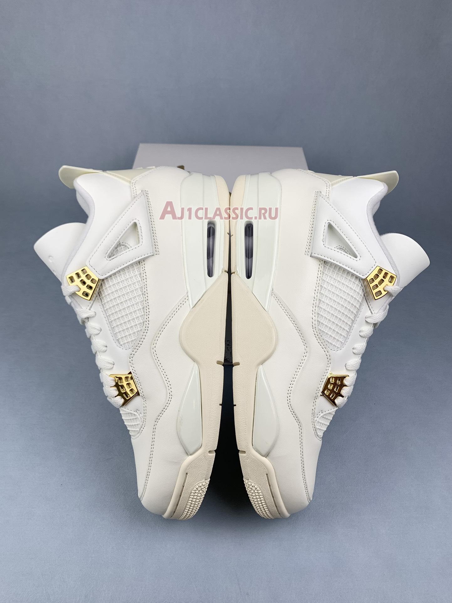 New Air Jordan 4 Retro "Metallic Gold" AQ9129-170 Shoes