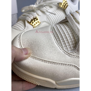 Air Jordan 4 Retro Metallic Gold AQ9129-170 Sail/Metallic Gold/Black Sneakers