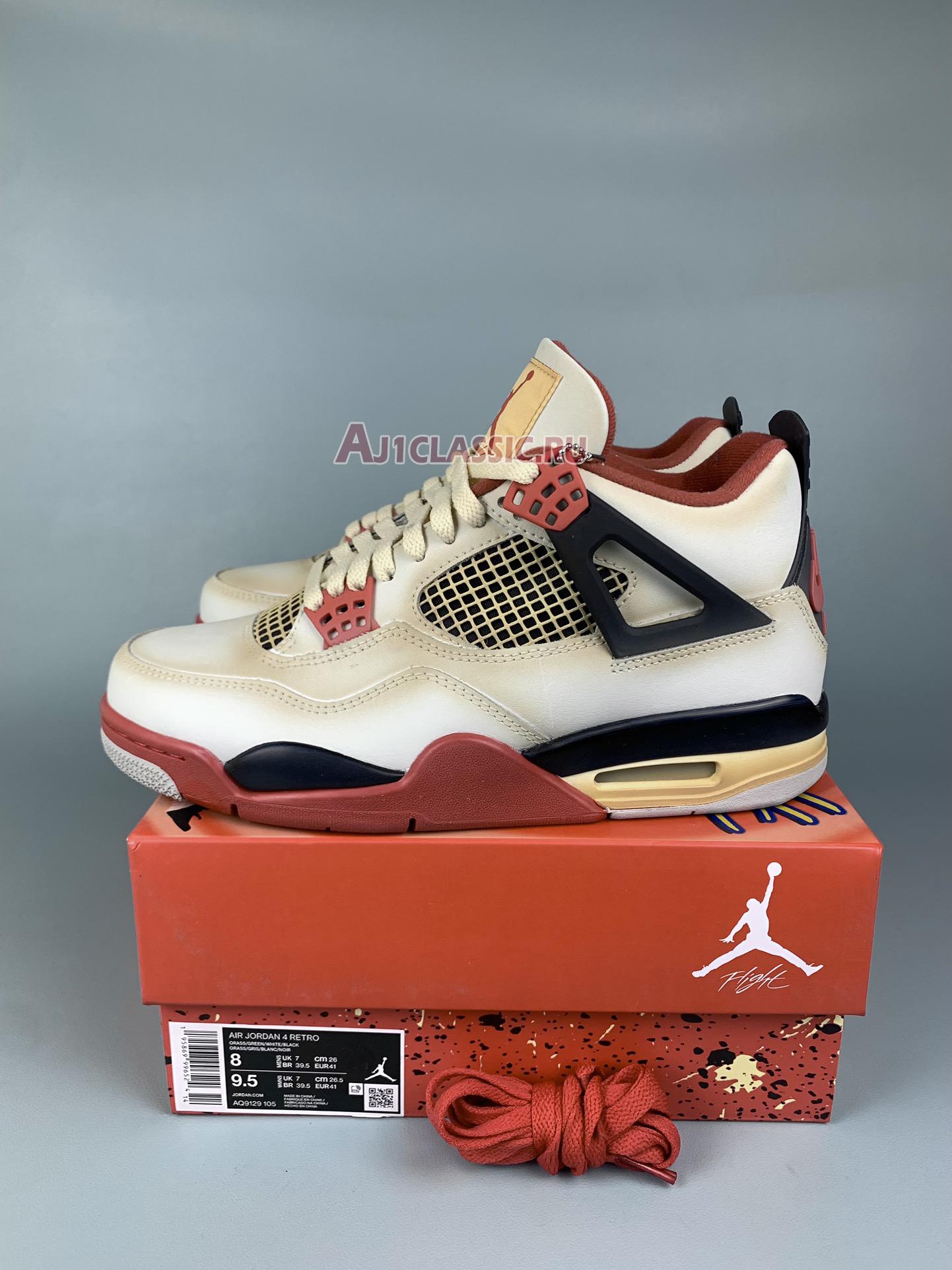 New Pokemon Charizard x Air Jordan 4 Retro "Fire Red" AQ9129-105 Shoes