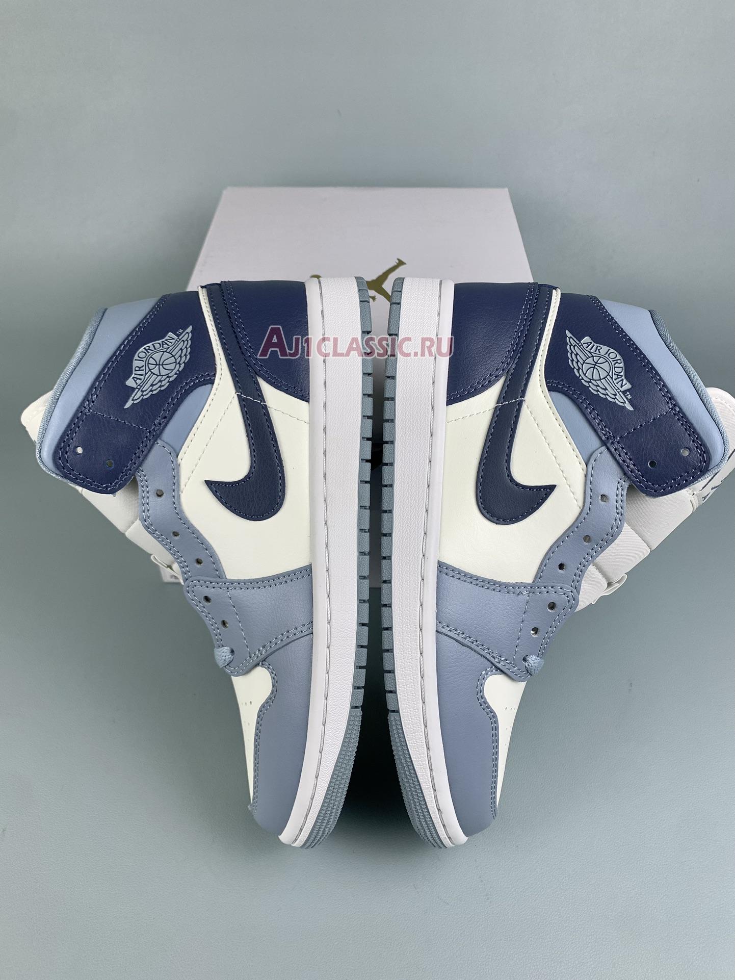 New Air Jordan 1 Mid "Diffused Blue" BQ6472-140 Shoes