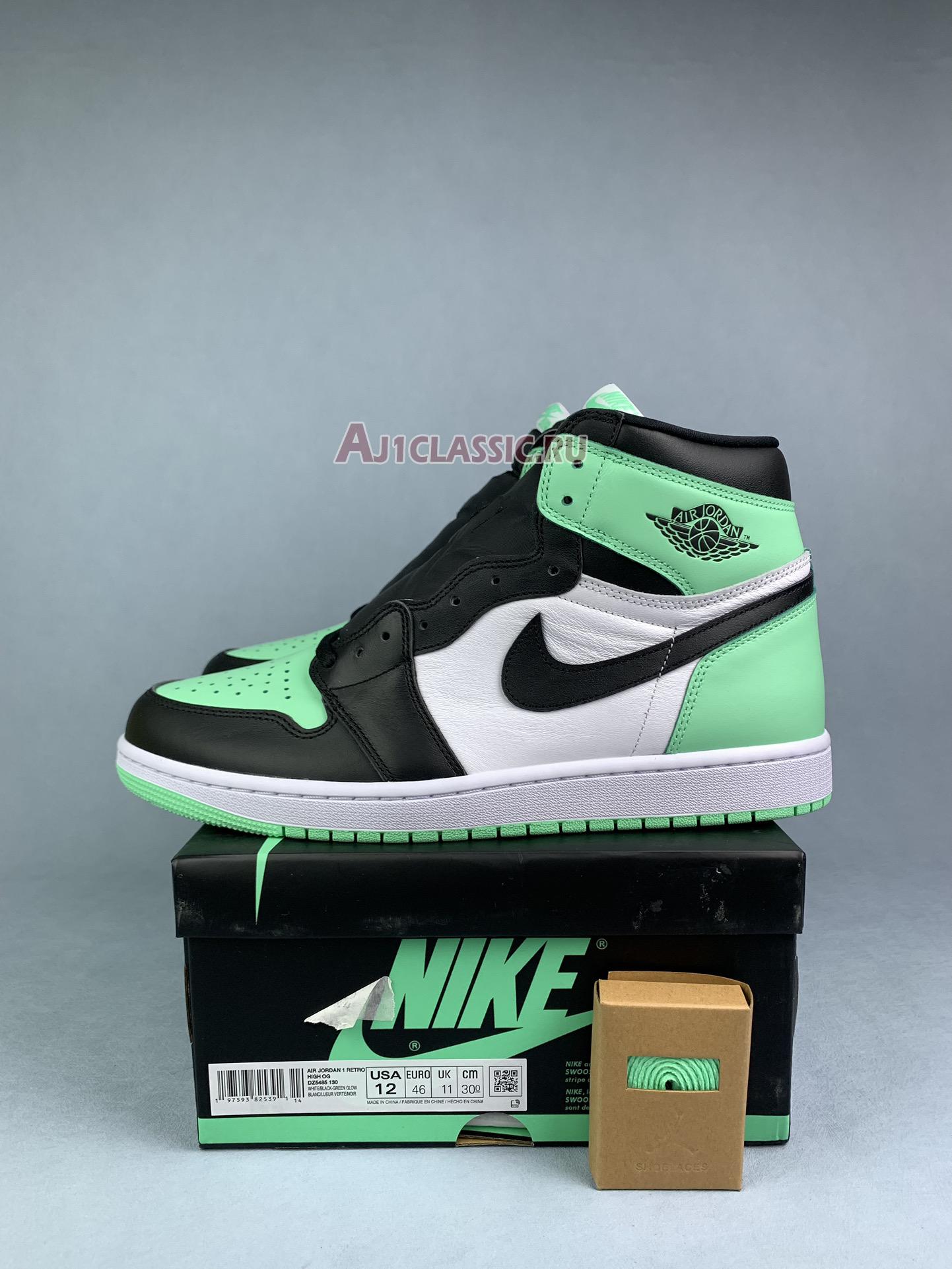 New Air Jordan 1 Retro High OG "Green Glow" DZ5485-130 Shoes