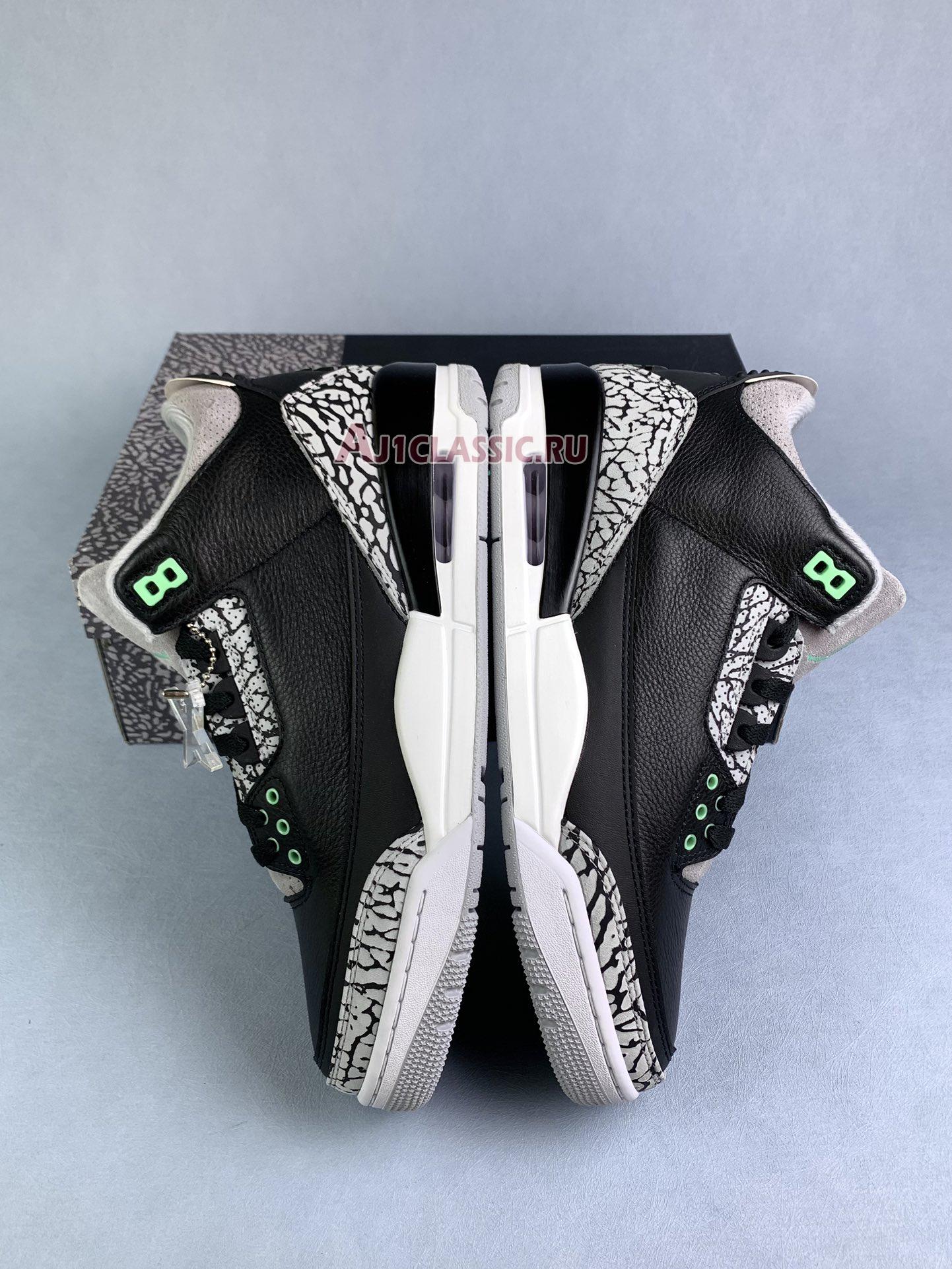 New Air Jordan 3 Retro "Green Glow" CT8532-031 Shoes