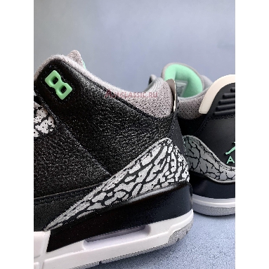 Air Jordan 3 Retro Green Glow CT8532-031 Black/Green Glow/Wolf Grey/White Sneakers