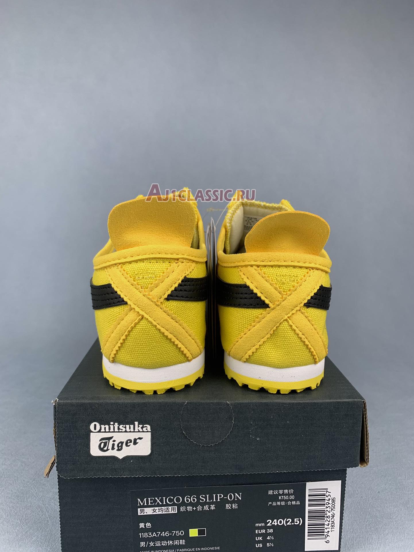 New Onitsuka Tiger Mexico 66 Slip-On "Tai-Chi Yellow Black" 1183A746-750 Shoes