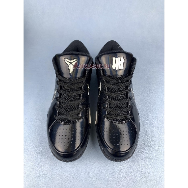 Undefeated x Nike Kobe 4 Protro Black Mamba CQ3869-001 Black/White-Black Mens Womens Shoes