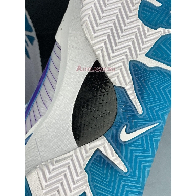 Nike Zoom Kobe 4 Protro Draft Day Hornets AV6339-100 White/Orion Blue/Varsity Purple Mens Womens Shoes