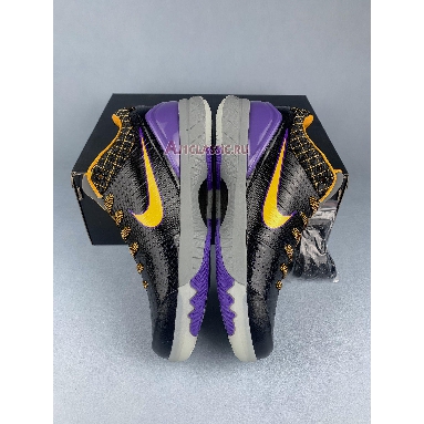 Nike Zoom Kobe 4 Protro Carpe Diem 2019 AV6339-001 Black/Del Sol-Varsity Purple-Cool Grey Mens Womens Shoes