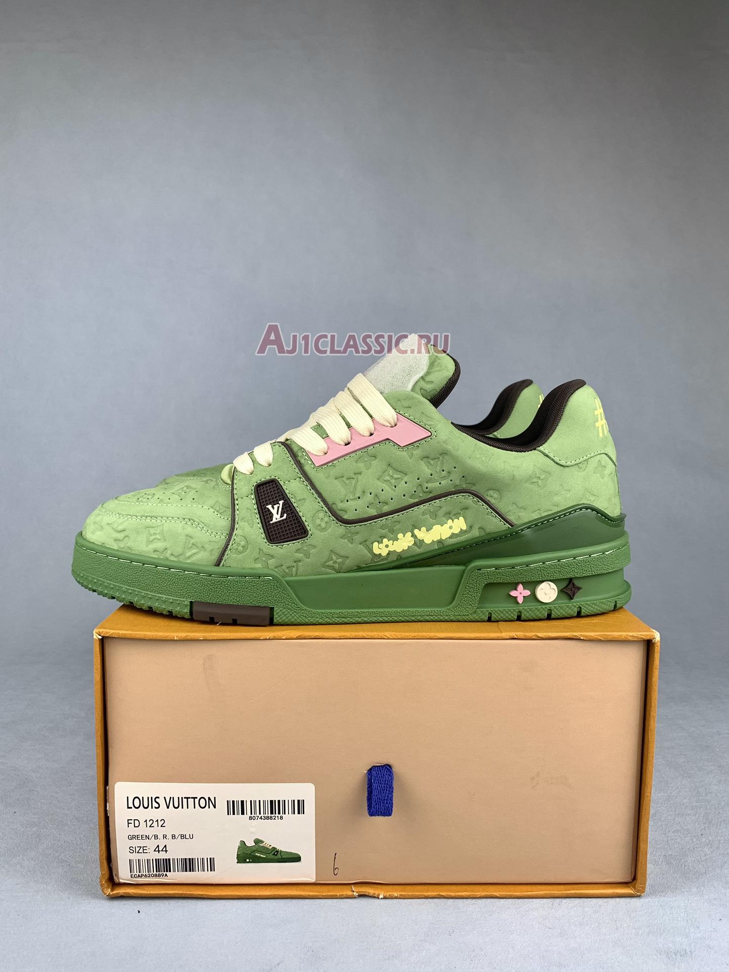 Louis Vuitton by Tyler The Creator LV Trainer "Green" 1ACR6C