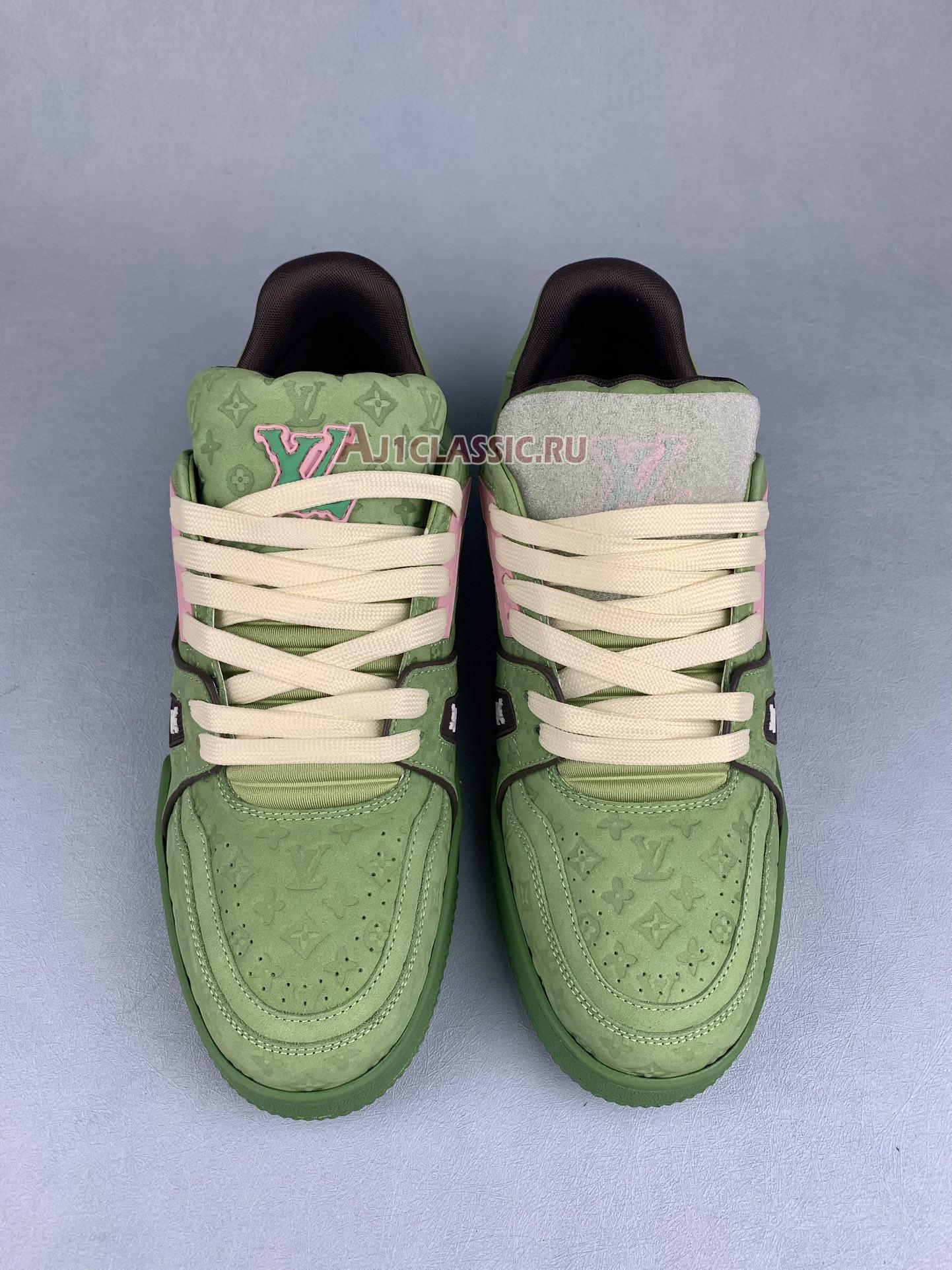 Louis Vuitton by Tyler The Creator LV Trainer "Green" 1ACR6C