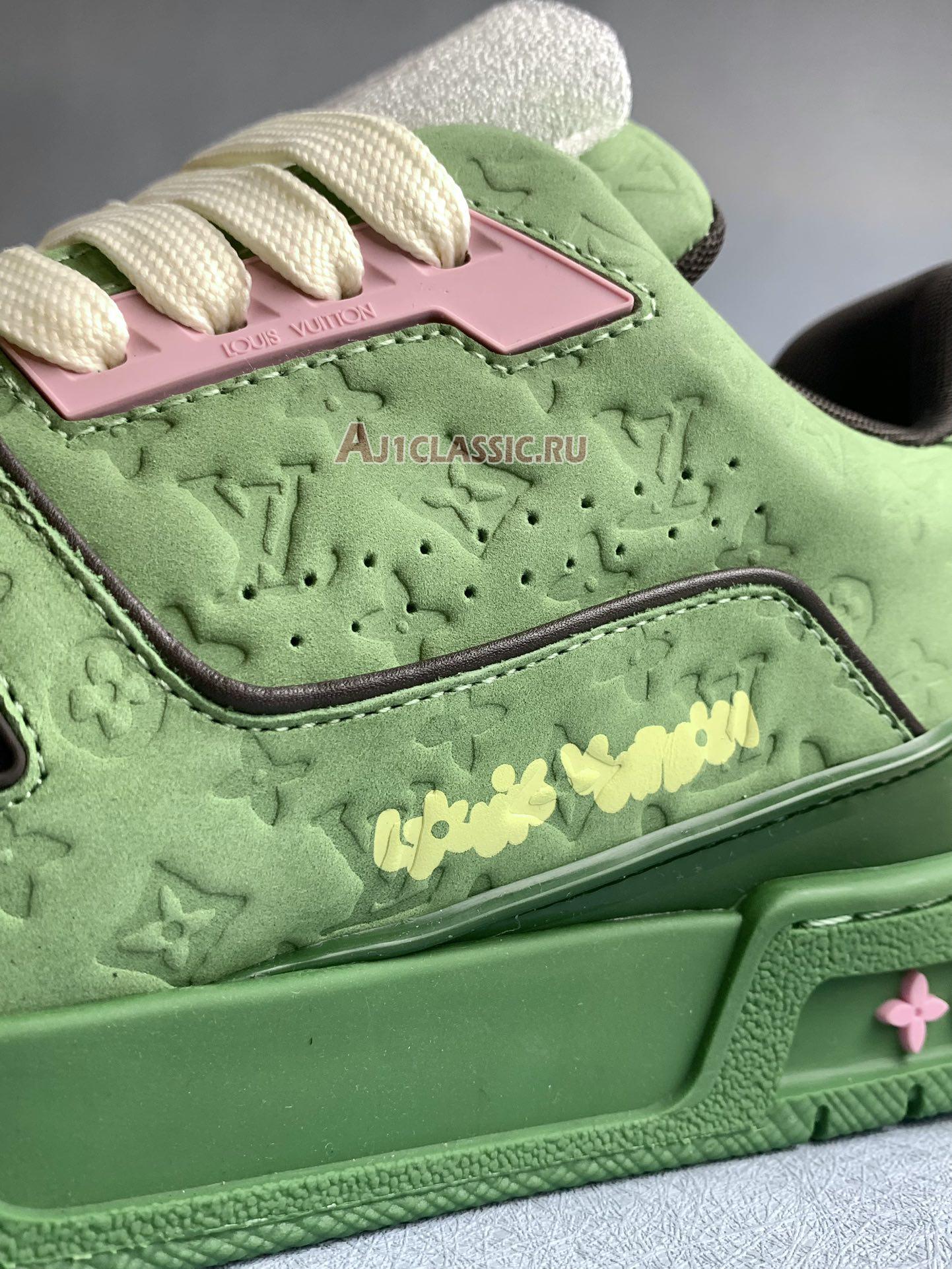 Louis Vuitton by Tyler The Creator LV Trainer "Green" 1ACR6C