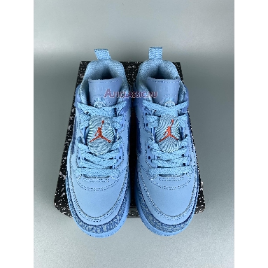 Jordan Spizike Low Houston Oilers FQ1759-400 Football Blue/Fountain Blue/University Red Mens Womens Shoes