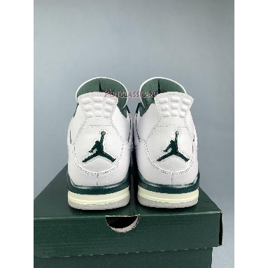 Air Jordan 4 Retro Oxidized Green FQ8138-103 White/Oxidized Green/White/Neutral Grey Mens Womens Shoes