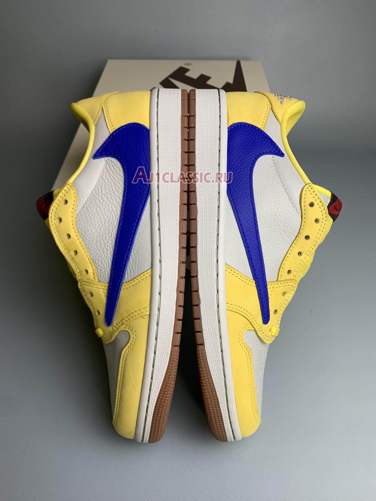 New Travis Scott x Air Jordan 1 Retro Low OG SP PS "Canary" DZ4137-700 Shoes