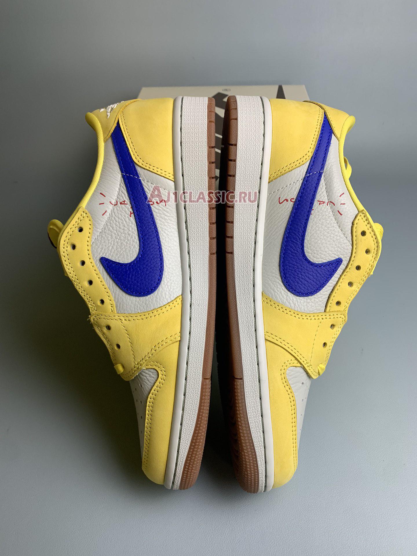 New Travis Scott x Air Jordan 1 Retro Low OG SP PS "Canary" DZ4137-700 Shoes