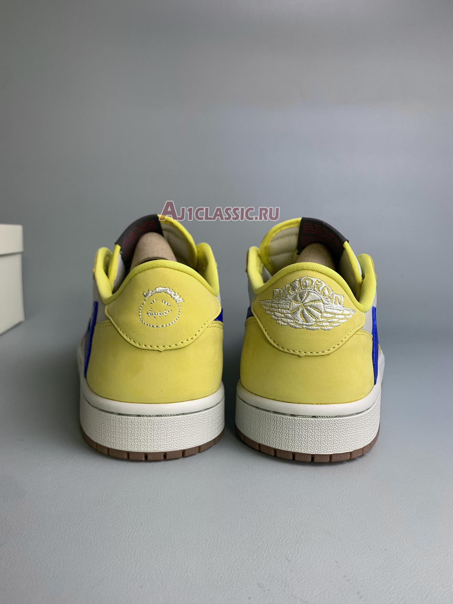 New Travis Scott x Air Jordan 1 Retro Low OG SP PS "Canary" DZ4137-700 Shoes