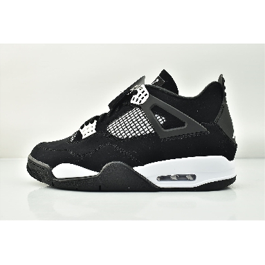 Air Jordan 4 Retro White Thunder FQ8138-001 Black/White-Black Sneakers