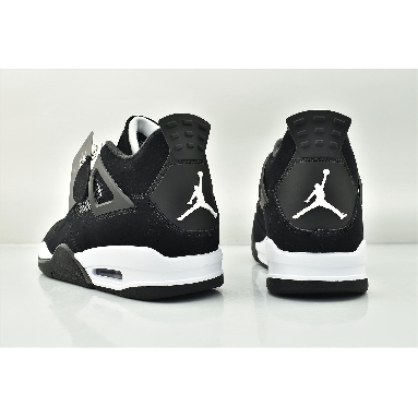 Air Jordan 4 Retro White Thunder FQ8138-001 Black/White-Black Sneakers