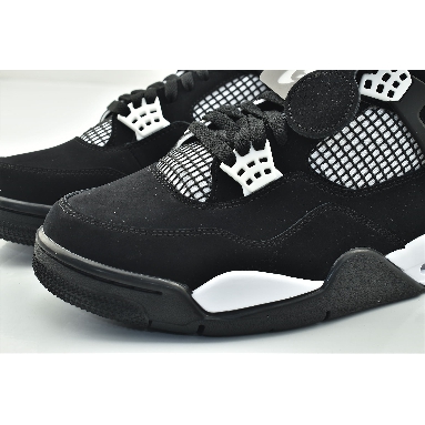 Air Jordan 4 Retro White Thunder FQ8138-001 Black/White-Black Sneakers