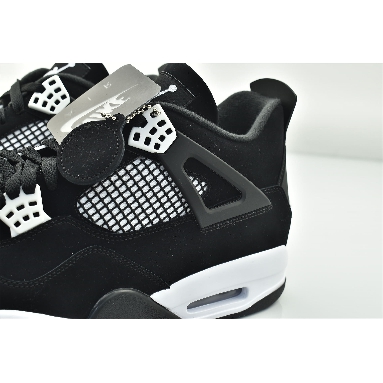 Air Jordan 4 Retro White Thunder FQ8138-001 Black/White-Black Sneakers