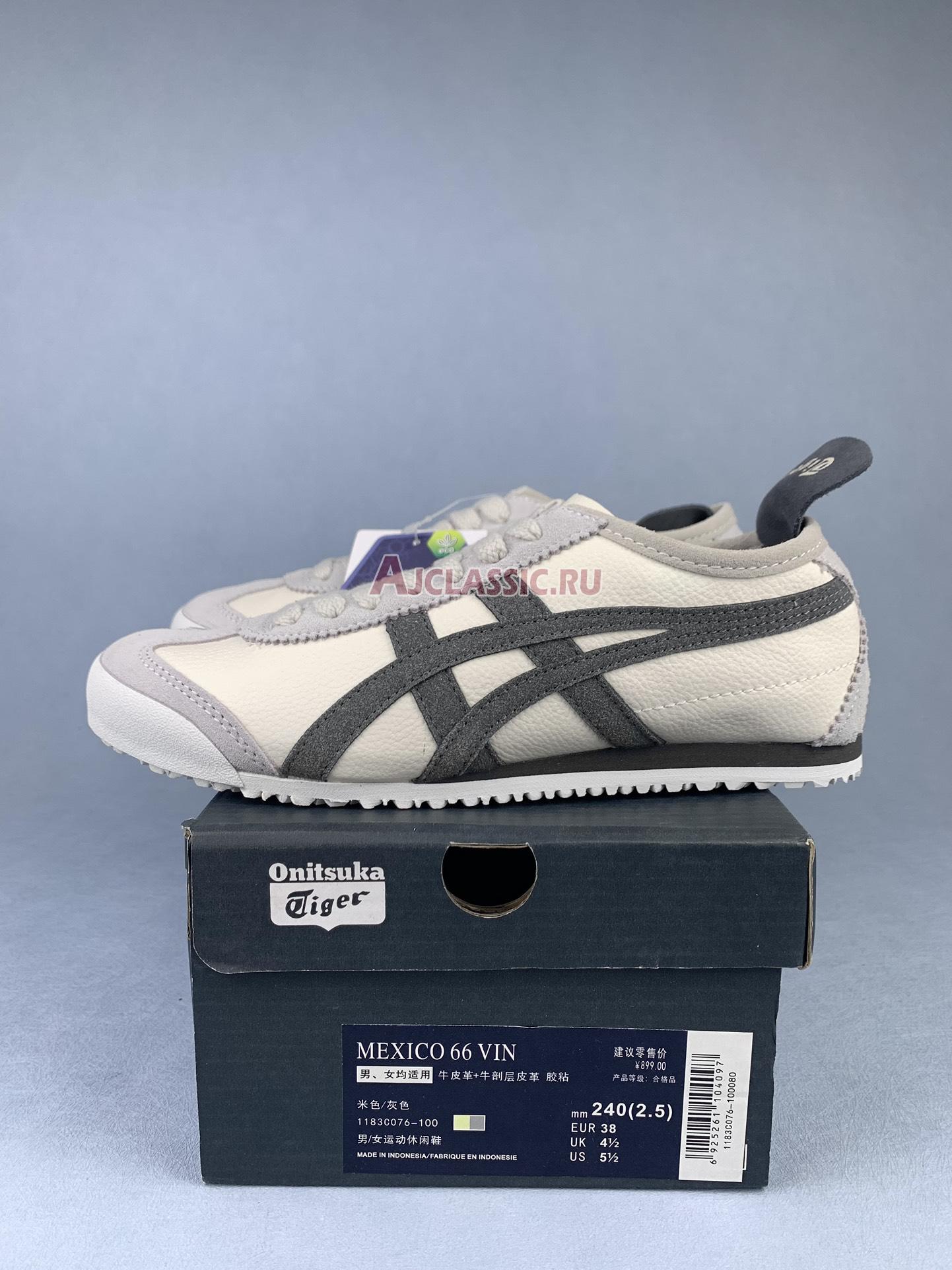 New Onitsuka Tiger Mexico 66 "Grey White" 1183C076-100 Shoes