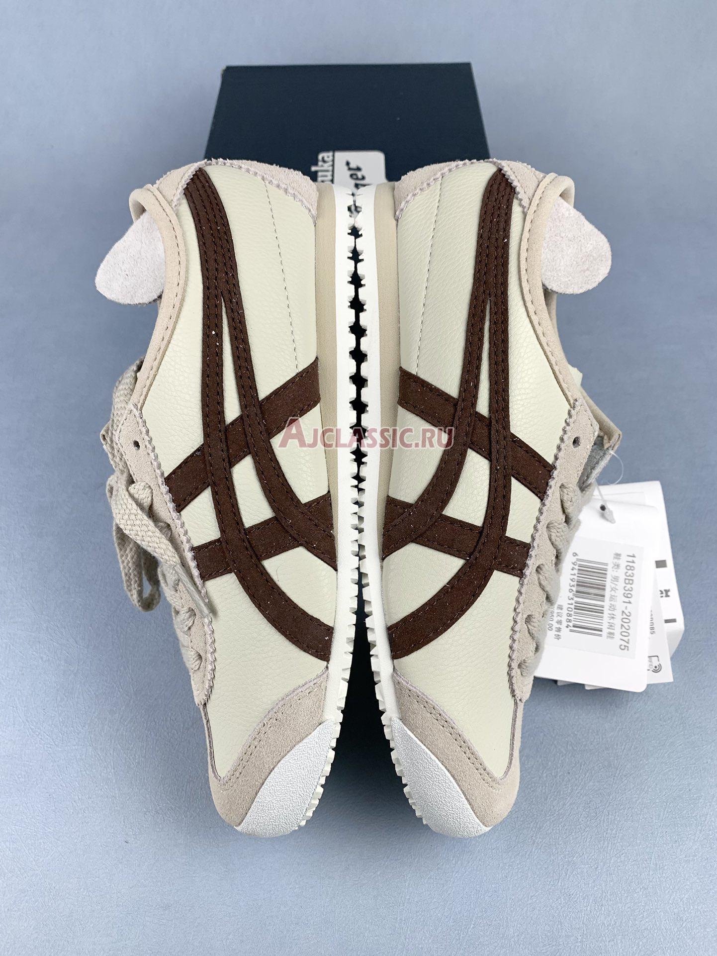 New Onitsuka Tiger Mexico 66 Vintage "Cream Burgundy" 1183B391-251 Shoes