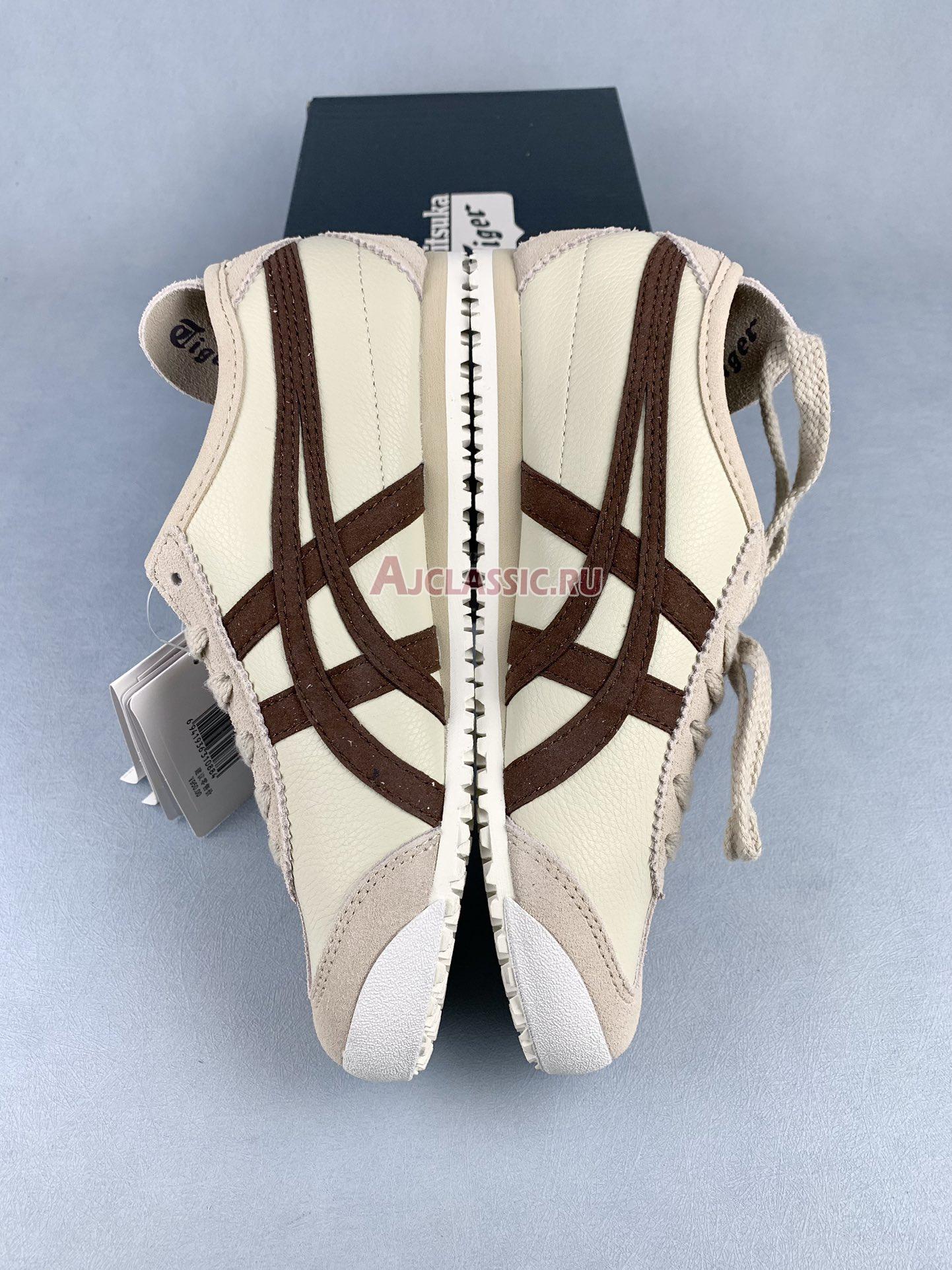 New Onitsuka Tiger Mexico 66 Vintage "Cream Burgundy" 1183B391-251 Shoes