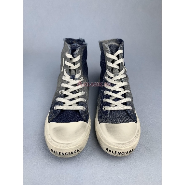 Balenciaga Paris High Destroyed - Denim 688752 W3RCL 4090 Denim/Blue Sneakers