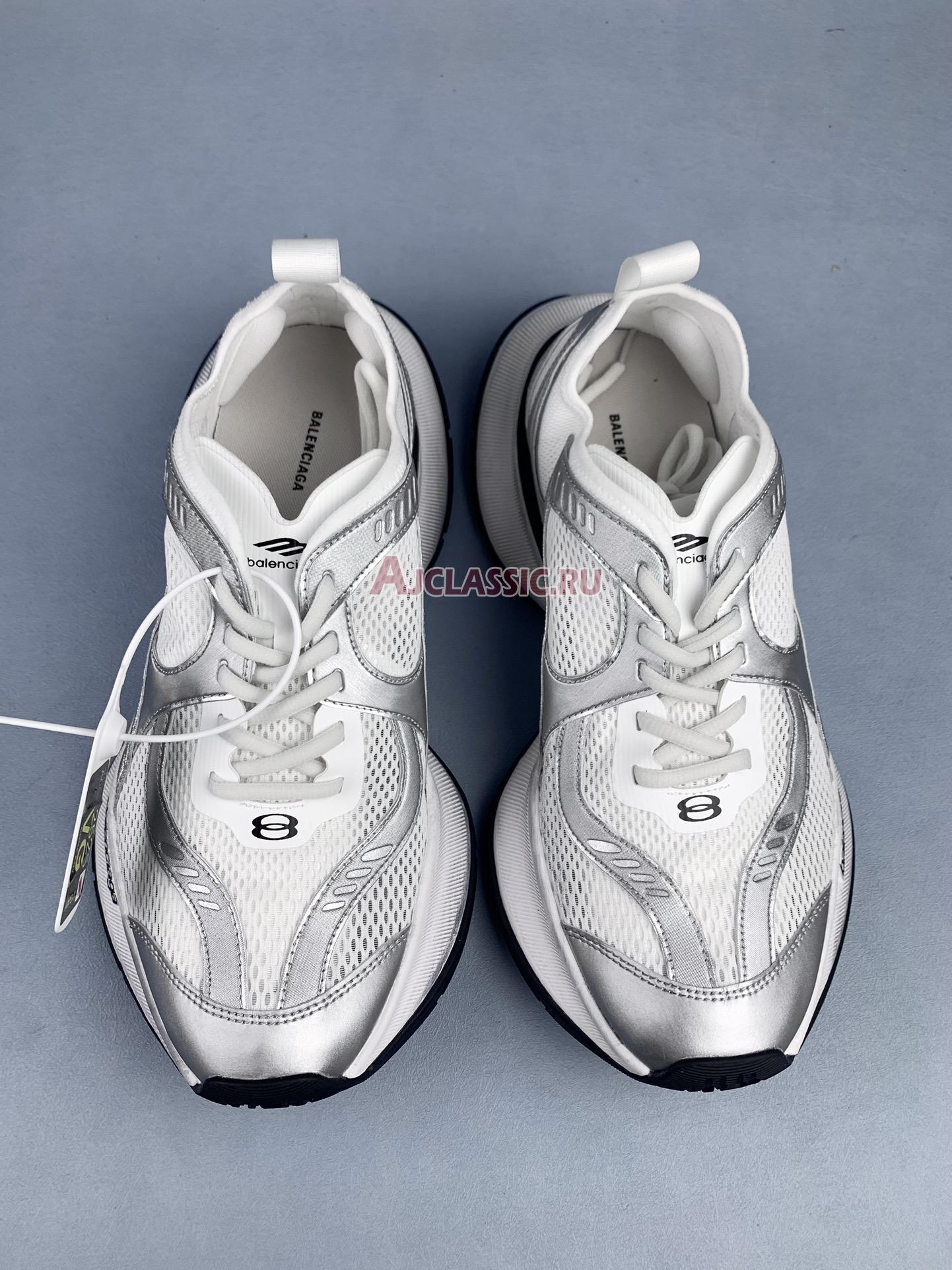 Balenciaga Circuit Sneaker "Worn-Out - White Silver" 793945 WFLGY 9100