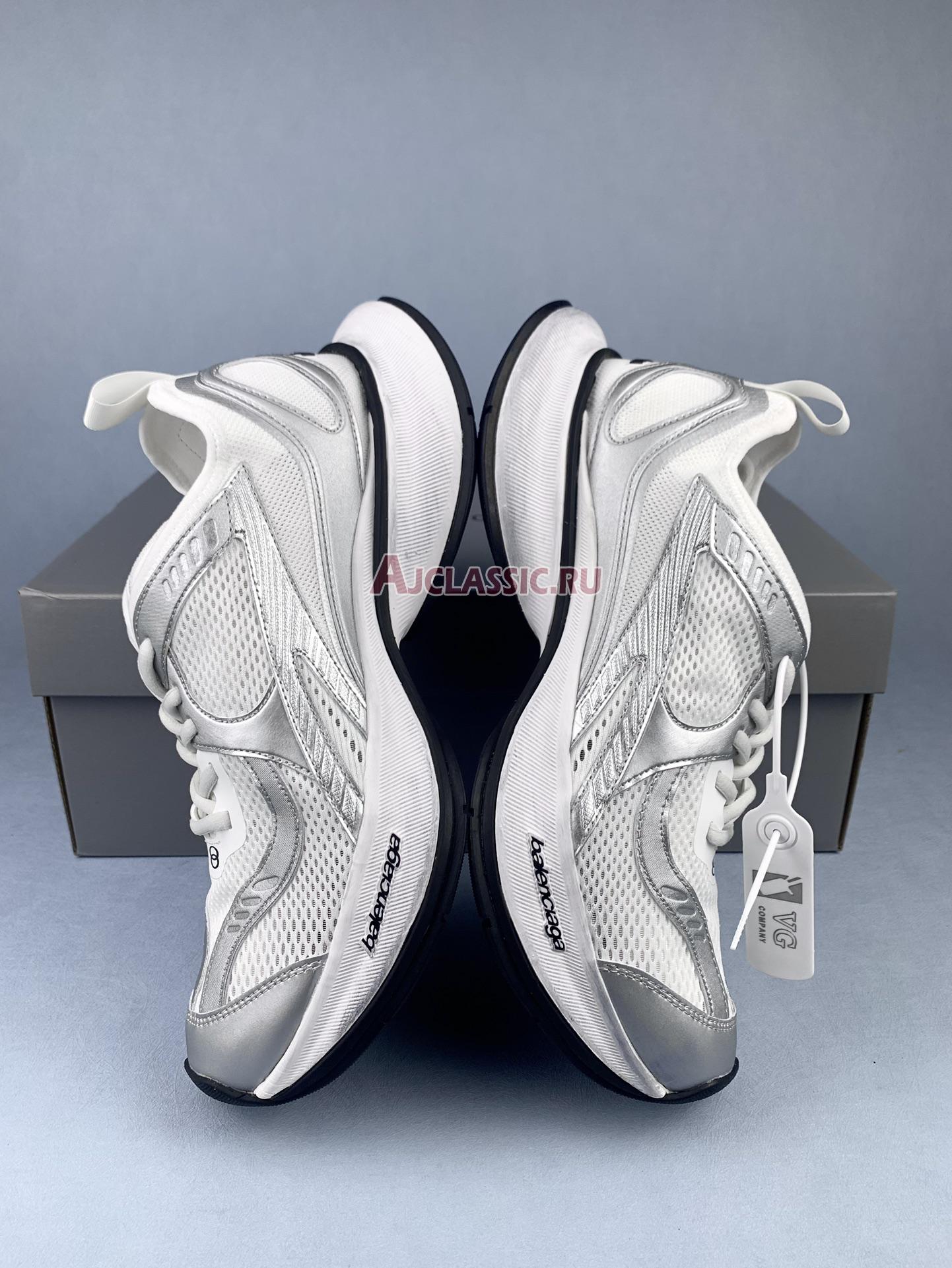 Balenciaga Circuit Sneaker "Worn-Out - White Silver" 793945 WFLGY 9100