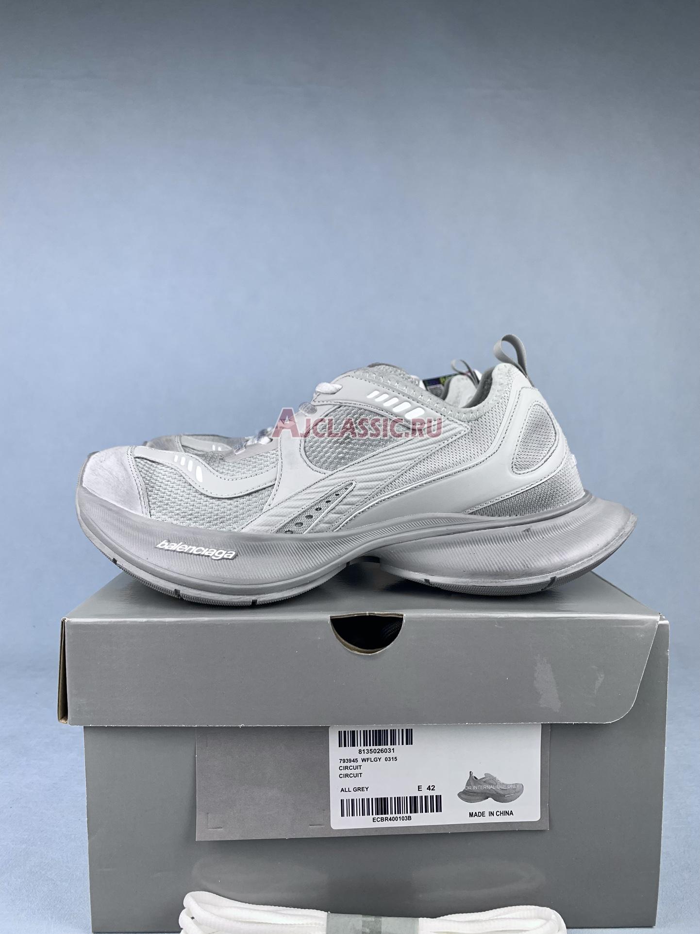 Balenciaga Circuit Sneaker "Worn-Out - Grey" 793945 WFLGY 0315