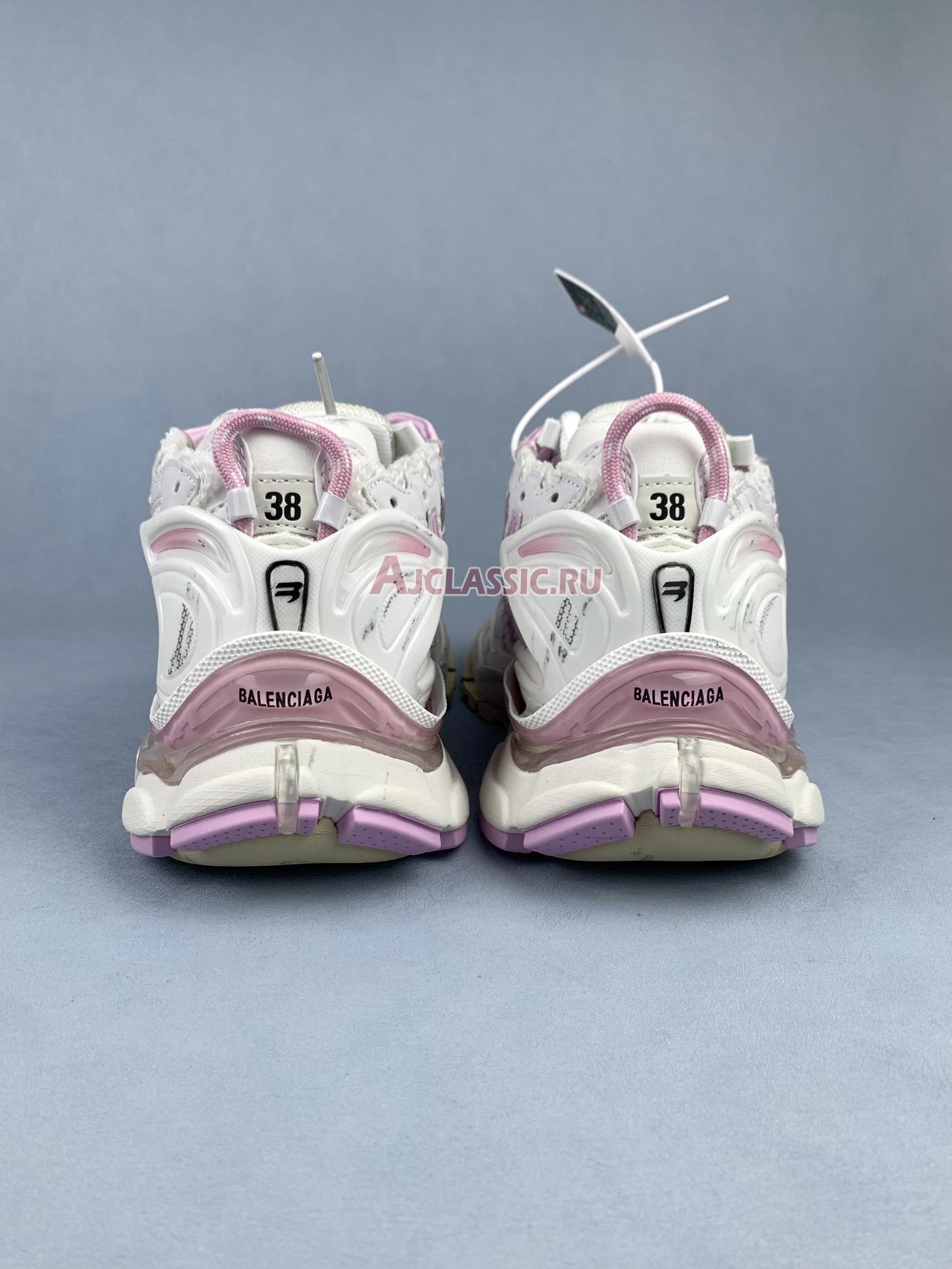 Balenciaga Runner Sneaker "White Pink" 677402 W3RB3 9059