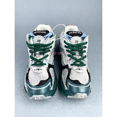 Balenciaga Runner Sneaker White Green Blue 772774 W3RMU 9034 White/Green/Blue Sneakers