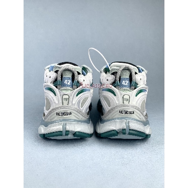 Balenciaga Runner Sneaker White Green Blue 772774 W3RMU 9034 White/Green/Blue Sneakers