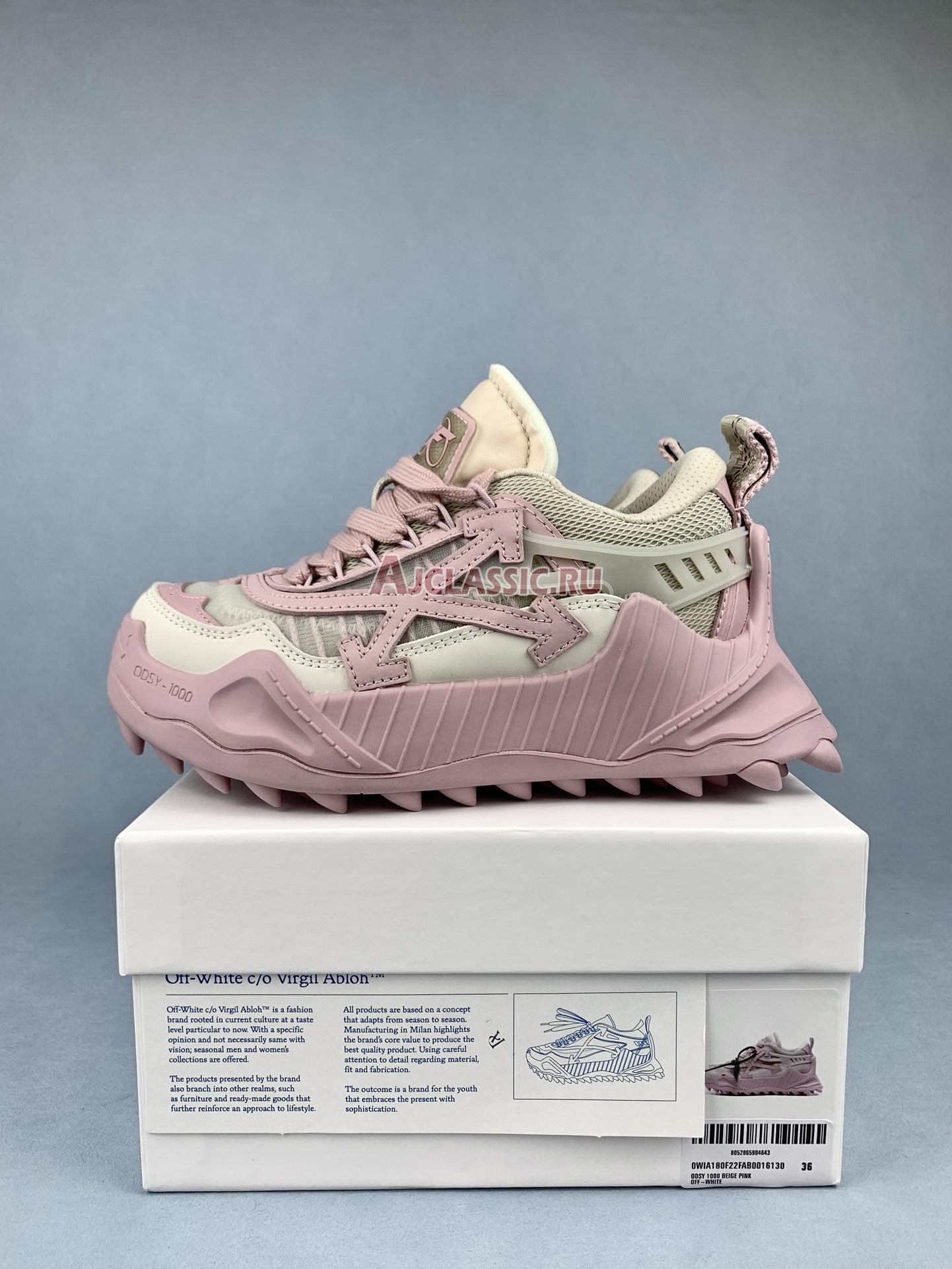 New Off-White Wmns ODSY-1000 "Pink" OWIA180F22FAB001 6130 Shoes