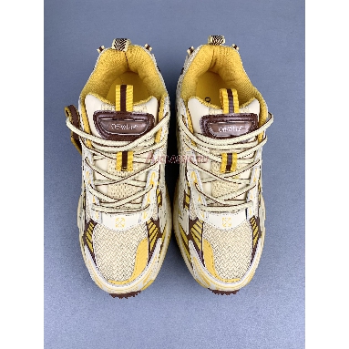 Off-White Be Right Back Milan Sneakers OWIA289F24FAB002200A Cream/Yellow/Maroon Mens Womens Shoes