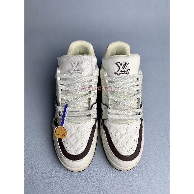 Louis Vuitton by Tyler the Creator LV White Mocha Trainer Sneaker 1ACR5I White/Mocha Sneakers