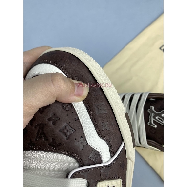 Louis Vuitton by Tyler the Creator LV Mocha Trainer Sneaker 1ACR67 Mocha/White Mens Womens Shoes