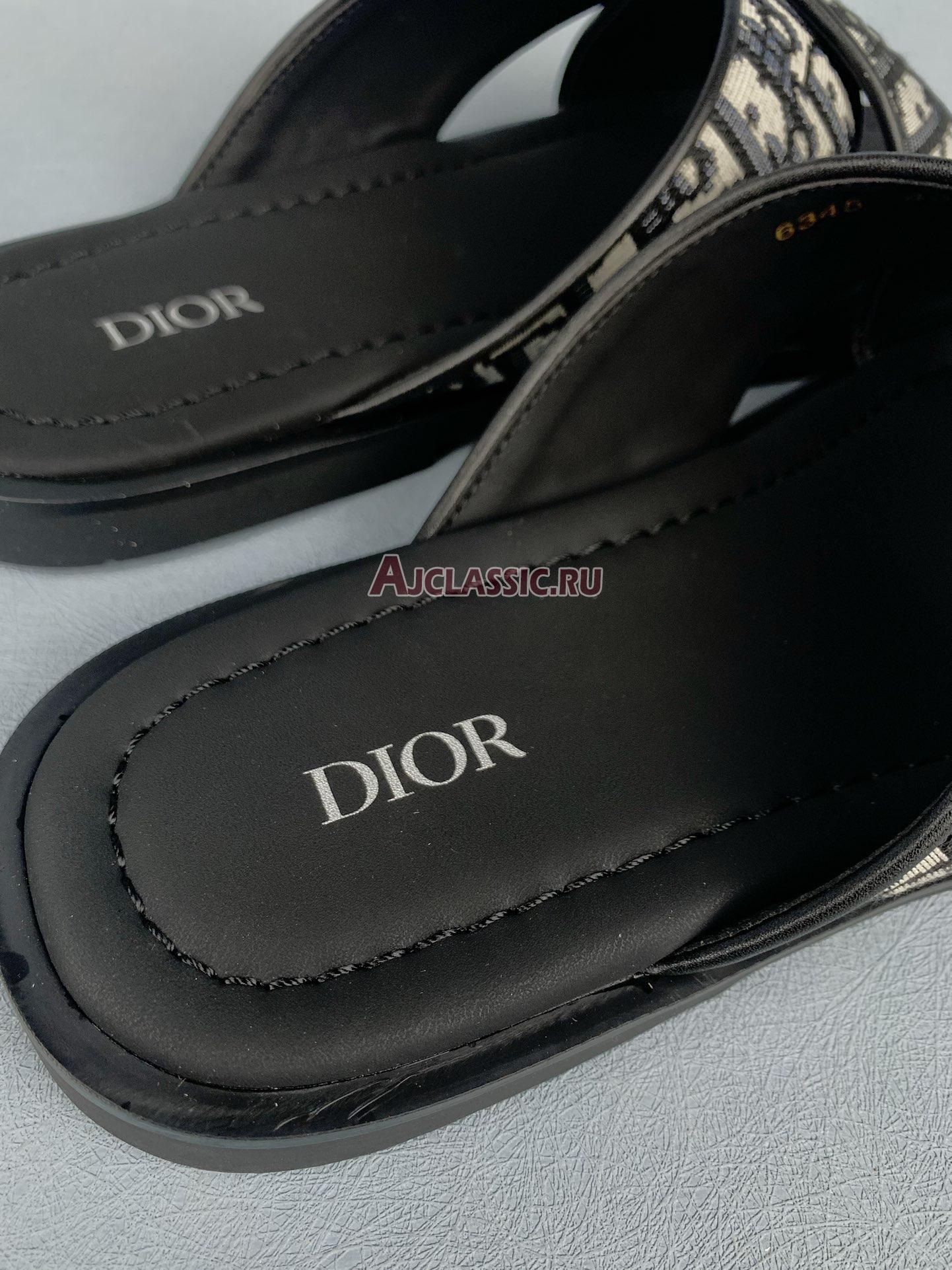 Dior Alias Sandal "Dior Oblique - Beige Black" 3SA126ZSA_H961