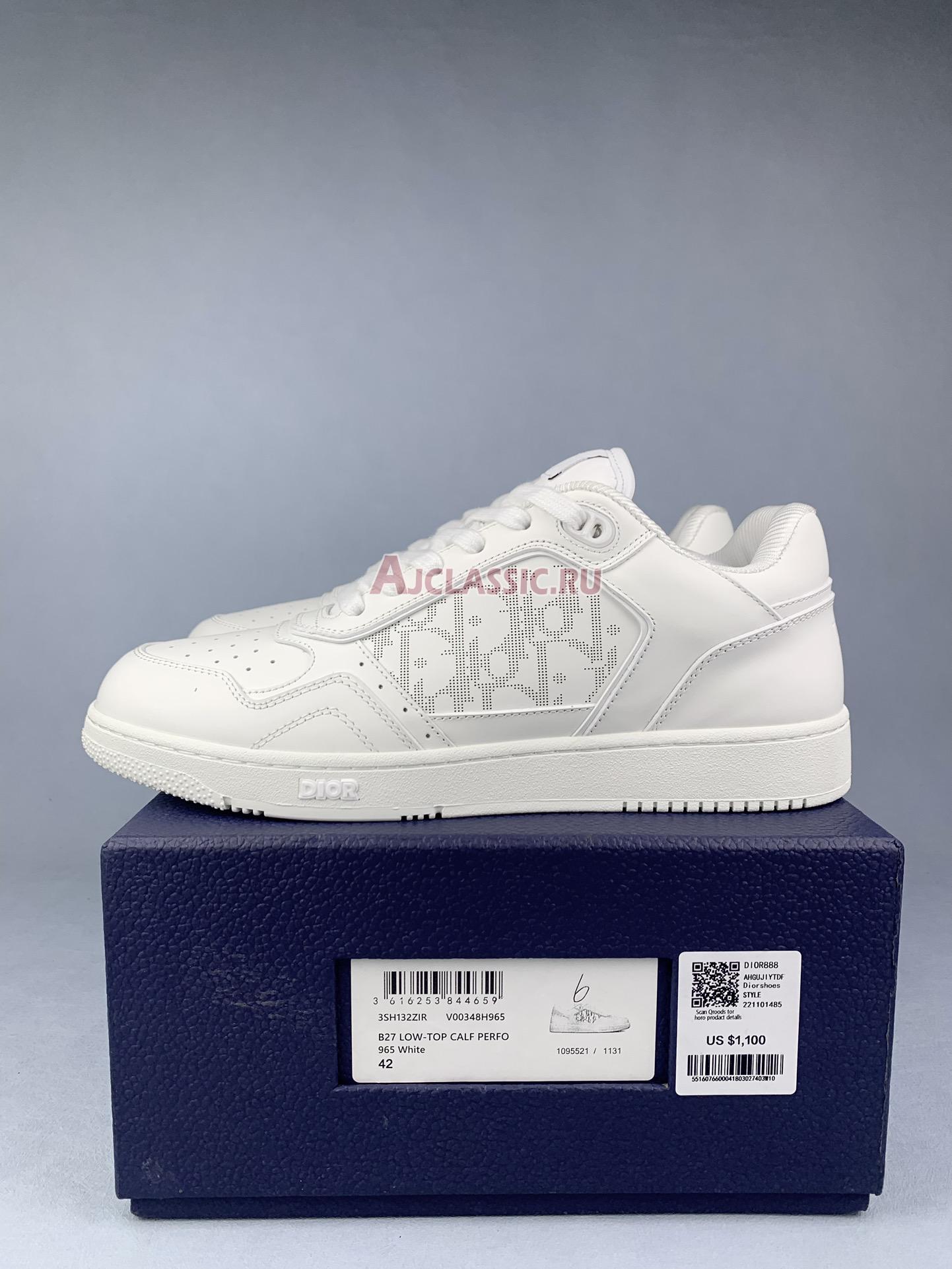 Dior B27 Low-Top "Dior Oblique - White" Sneaker 3SN272ZSB_H000