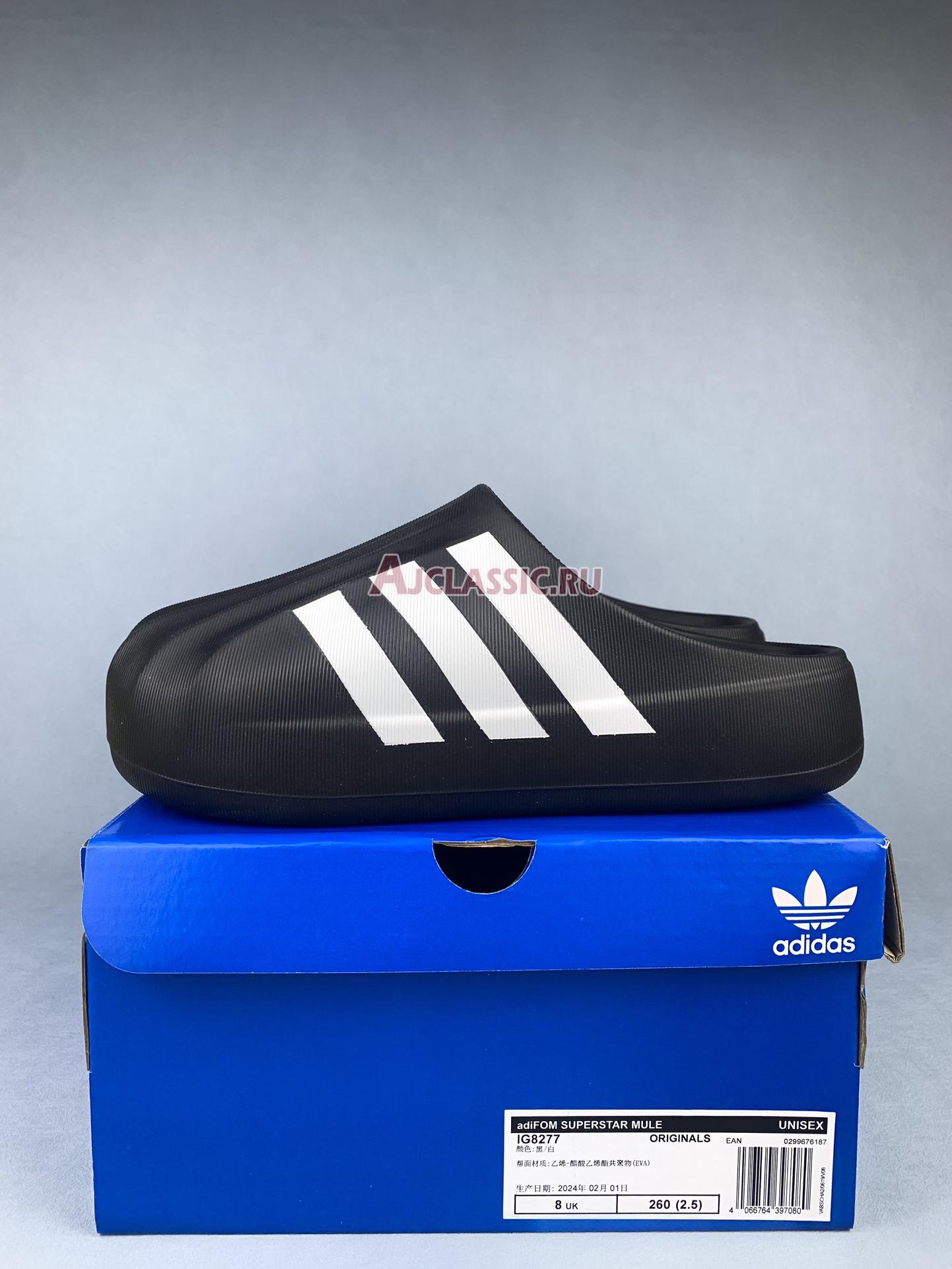 Adidas adiFOM Superstar Mule "Black White" IG8277