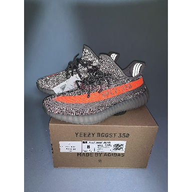 Adidas Yeezy Boost 350 V2 Beluga Reflective GW1229-2 Beluga Reflective/Steeple Gray/Solar Red Sneakers